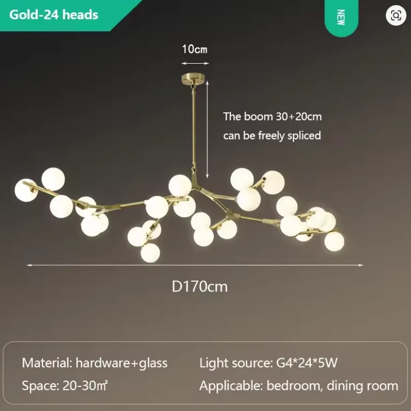 Design-Hängeleuchte Nature Globes Deko und Modulares Licht – Néonix