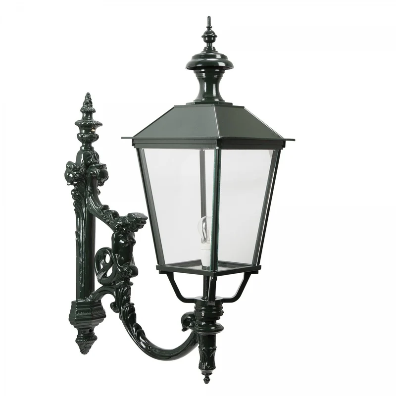 Casa Padrino Jugendstil Außenwandleuchte 35 x 59 x H. 104 cm - Verschiedene Farben - Nostalgische Wetterfeste Außenleuchte