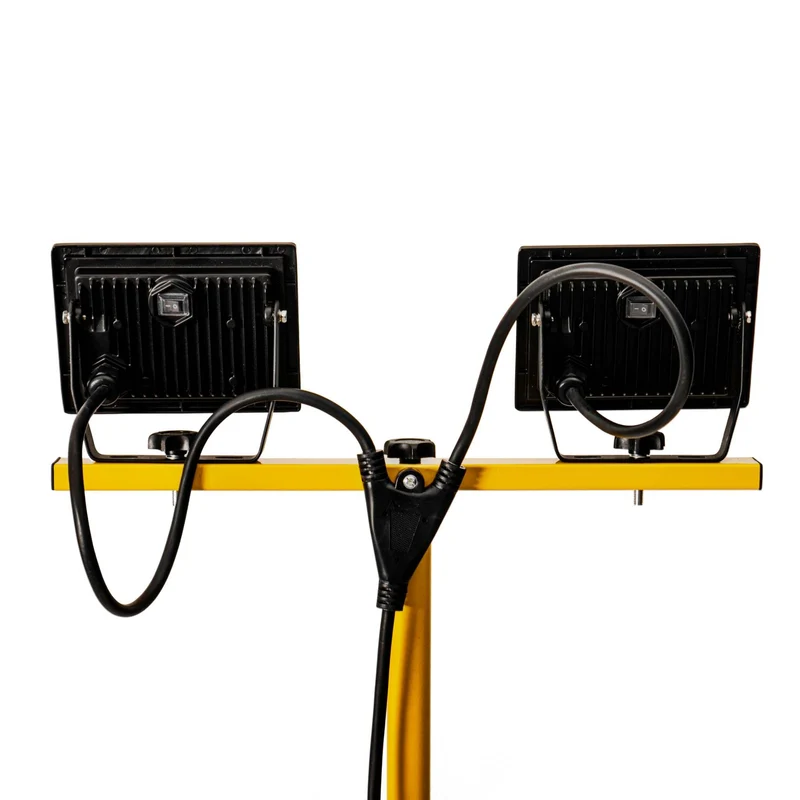 ProWork DUO Tripod LED-Arbeitsscheinwerfer auf Stativ – Höhenverstellbar – 6370 lm
