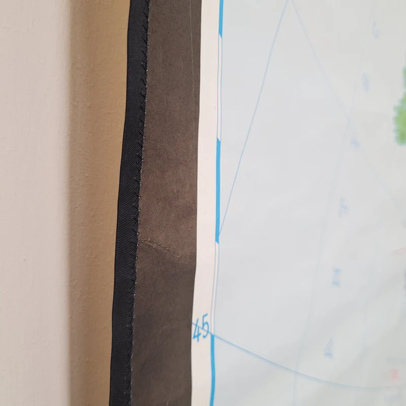 Vintage Schulwandkarte Die Staaten Europas – Lehrtafel Rollbild Wanddeko