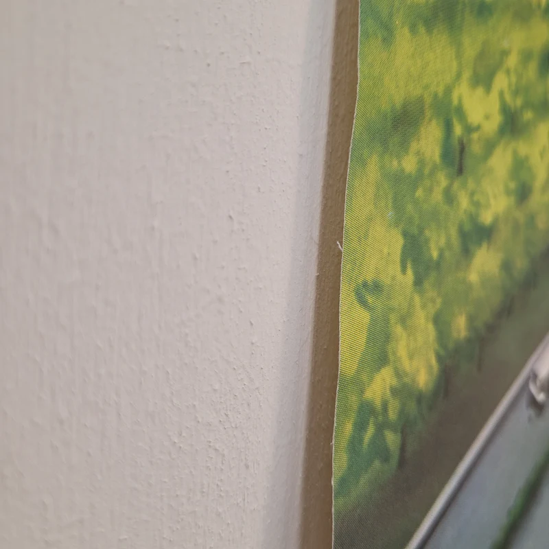 Vintage Schulwandkarte Bedrohte Umwelt – Lehrtafel Rollbild Wanddeko