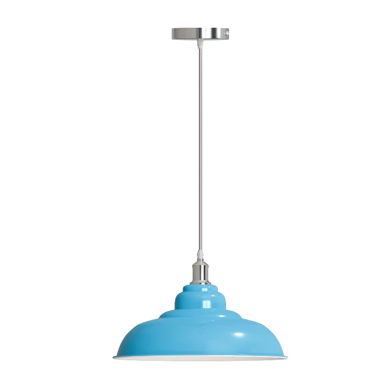 LEDSone Pendelleuchten-Set Retro Metall E27 Ø32cm ~3280