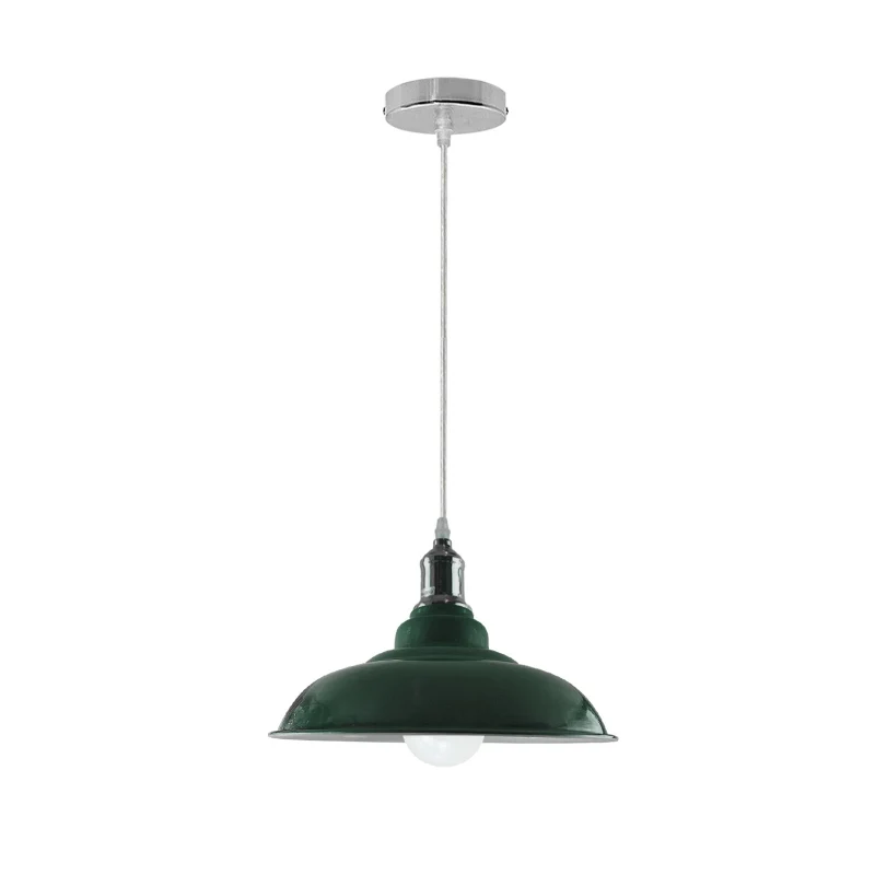 LEDSone Pendelleuchten-Set Retro Metall E27 Ø32cm ~3280
