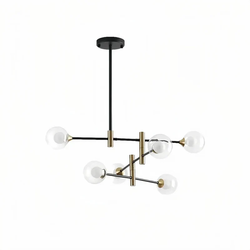Moderner Sputnik-Kronleuchter fürs Esszimmer