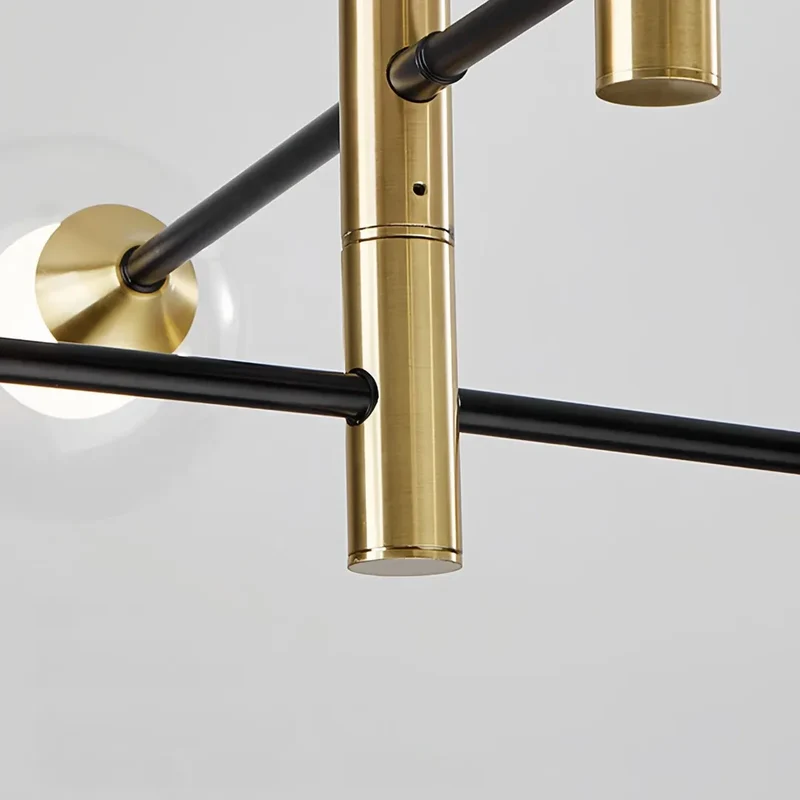 Moderner Sputnik-Kronleuchter fürs Esszimmer