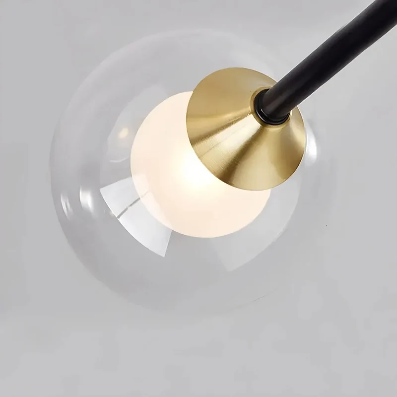 Moderner Sputnik-Kronleuchter fürs Esszimmer