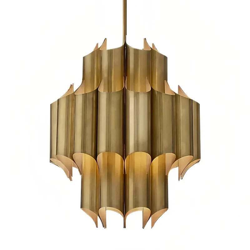 Pendelleuchte Gold im modernen Design für das Esszimmer