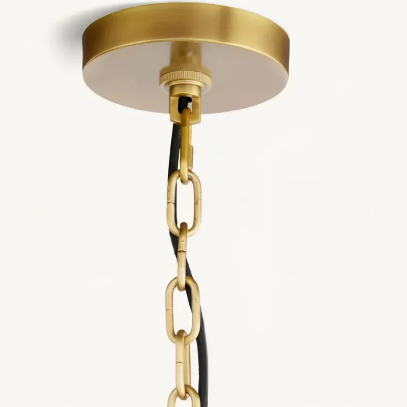 Pendelleuchte Gold im modernen Design für das Esszimmer