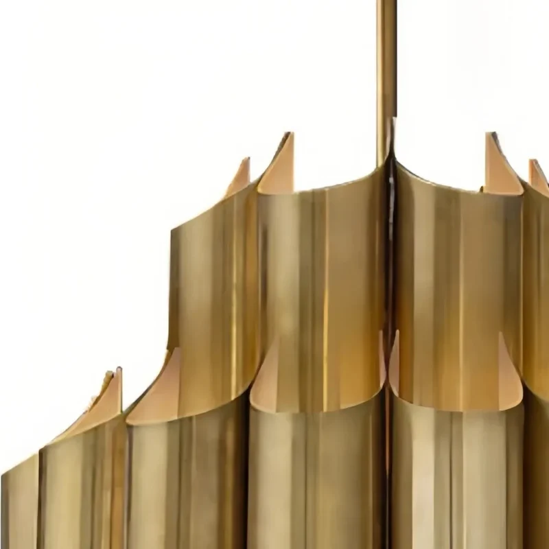 Pendelleuchte Gold im modernen Design für das Esszimmer
