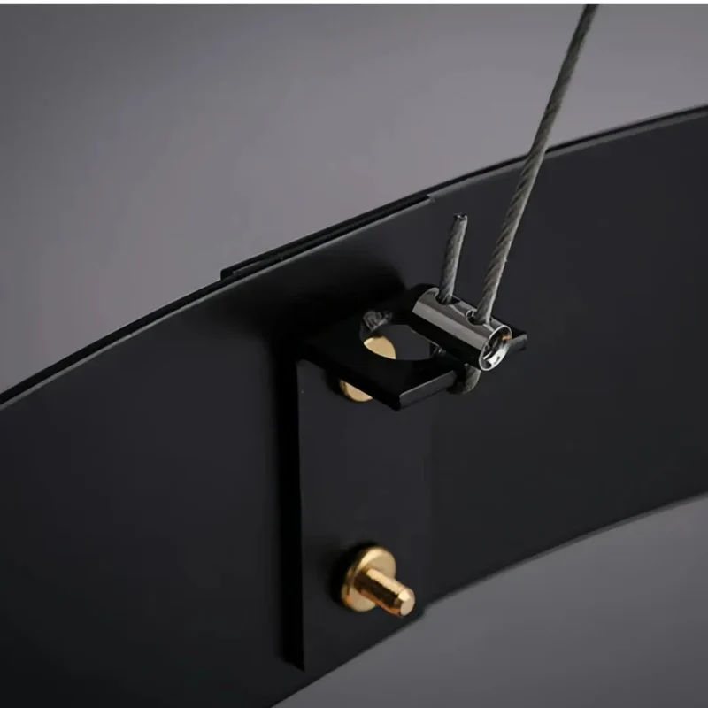 Industrielle Kronleuchter aus Metall im Ringdesign für das Esszimmer