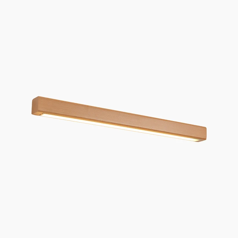 Wall Mounted Lamp LED Light Bar Linear Wood