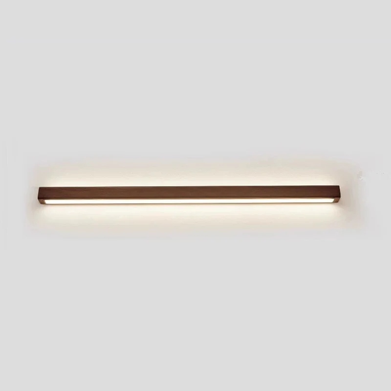 Wall Mounted Lamp LED Light Bar Linear Wood