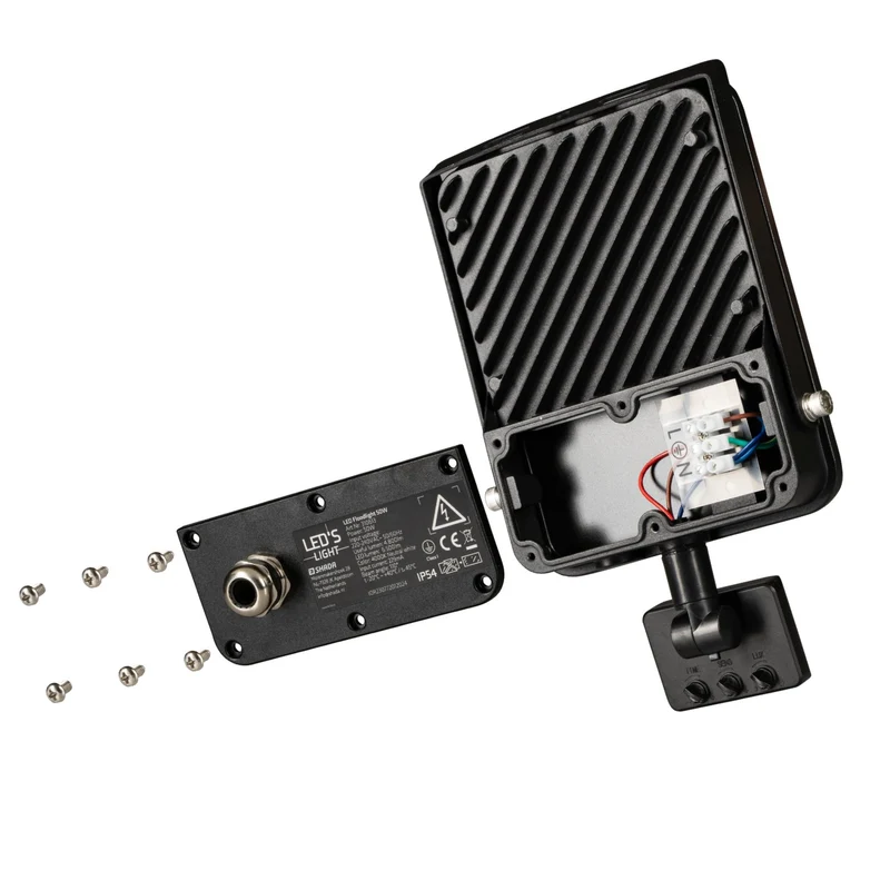 LED's Licht Flutlicht mit Bewegungsmelder 6000 - Wasserdicht & Neigbar - 50W
