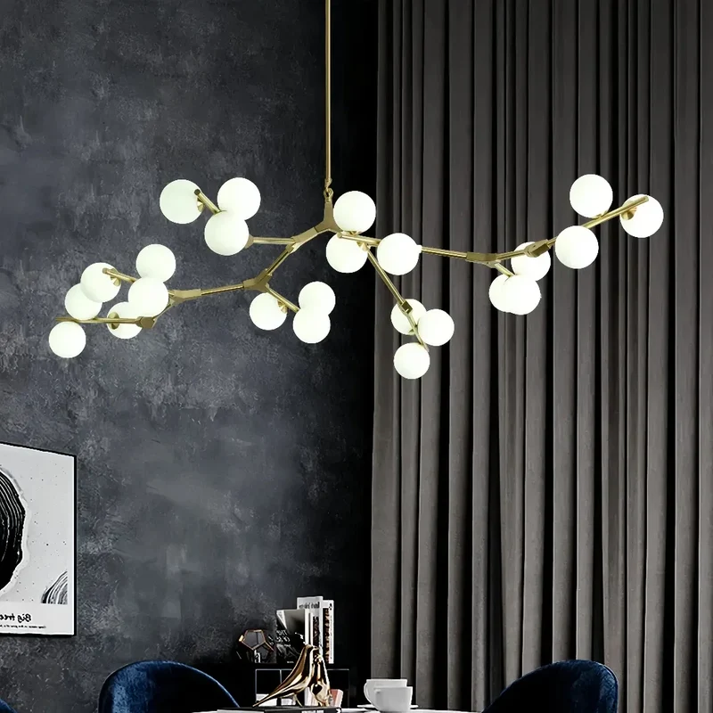 Moderne Kronleuchter Äste für Wohnzimmer mit Gelenkarmen