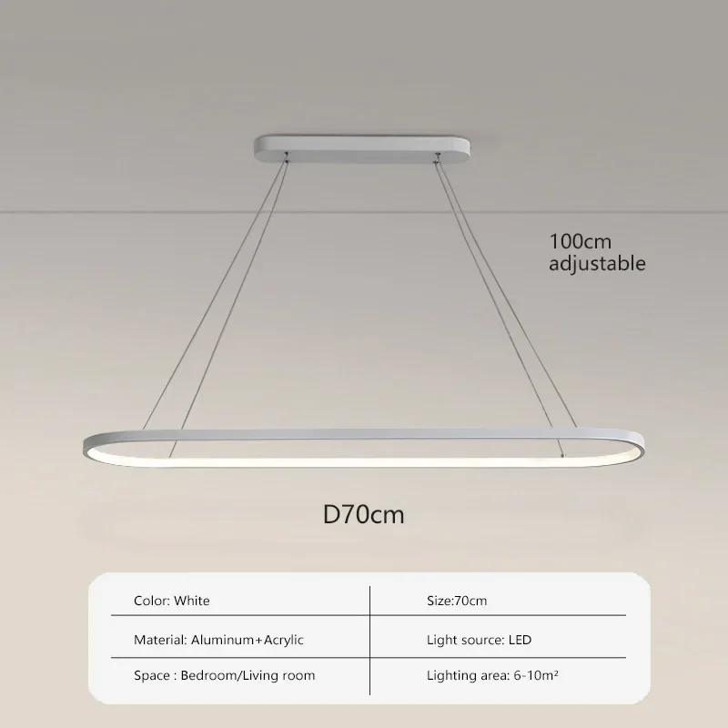 Elegante und langlebige LED-Hängeleuchte – Ondéa