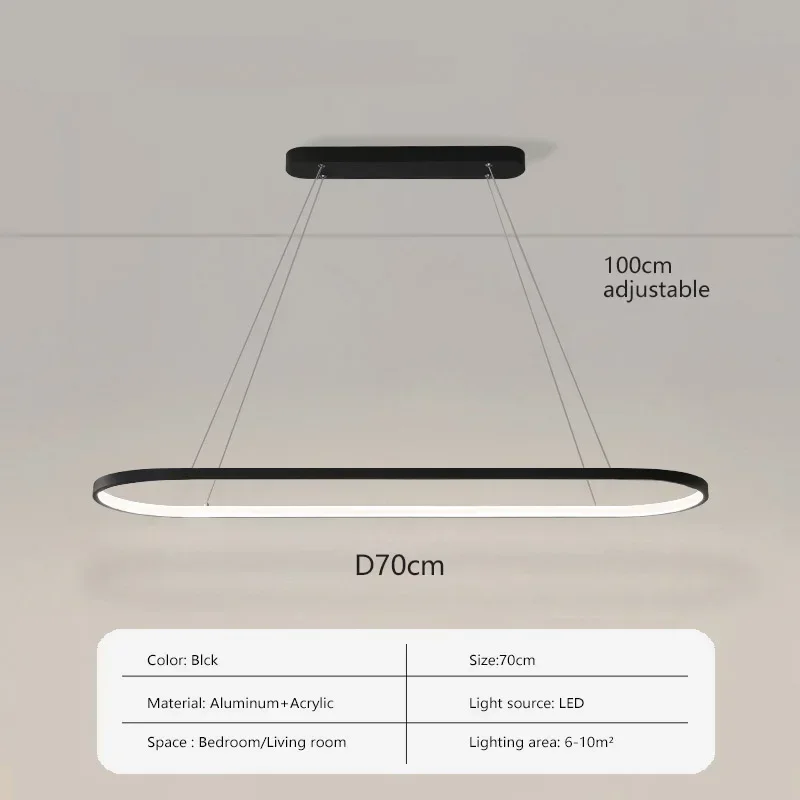 Elegante und langlebige LED-Hängeleuchte – Ondéa