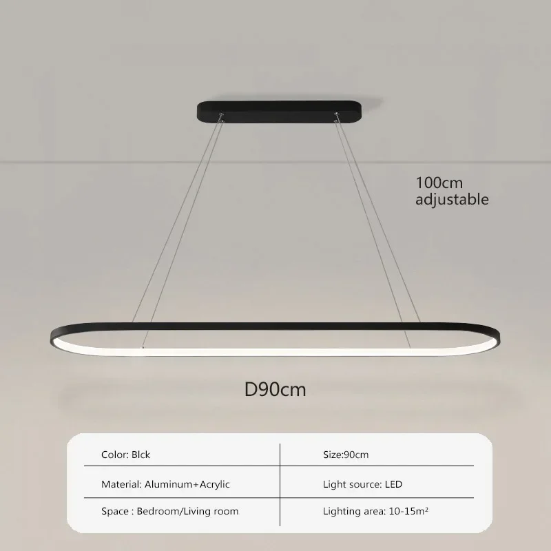 Elegante und langlebige LED-Hängeleuchte – Ondéa