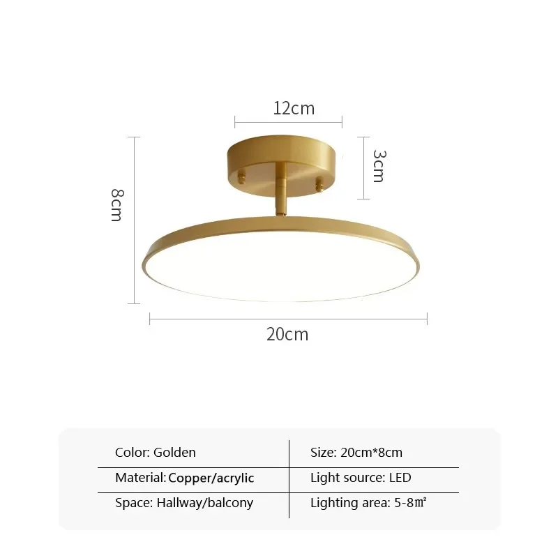 LED-Deckenleuchte Elegantes Design – Vixa