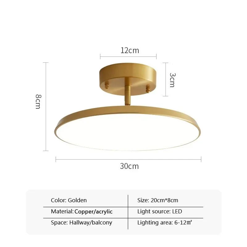 LED-Deckenleuchte Elegantes Design – Vixa