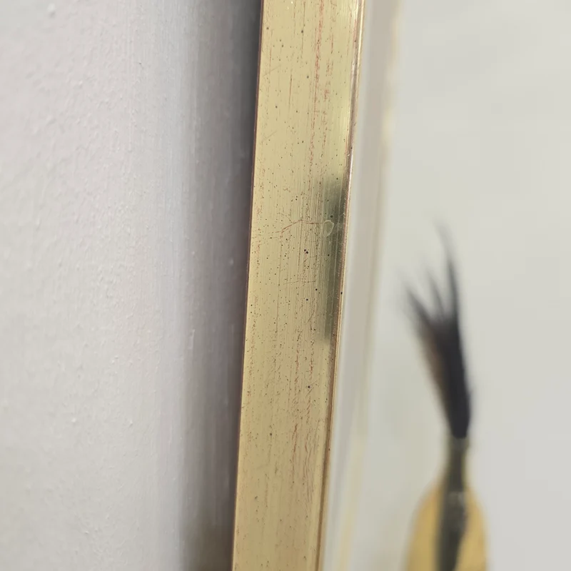 Wandbild Beidseitig goldener Rahmen Wanddeko