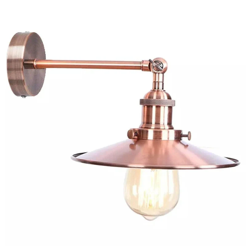 Moderne Wandleuchte Retro Wandlampe E27 Lampenfassung ~3268