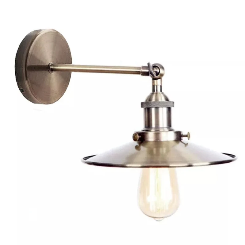 Moderne Wandleuchte Retro Wandlampe E27 Lampenfassung ~3268