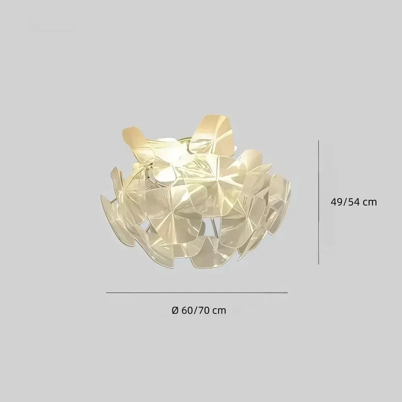 Deckenleuchte Blumen mit LED für Schlafzimmer
