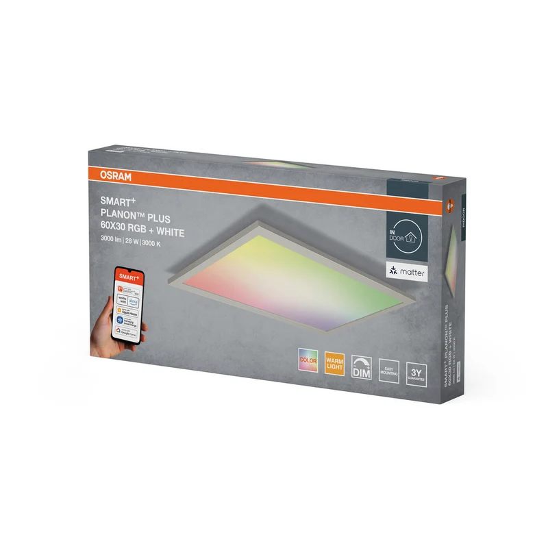 OSRAM Matter SMART+ PLANON PLUS LED Panel mehrfarbig 600X300