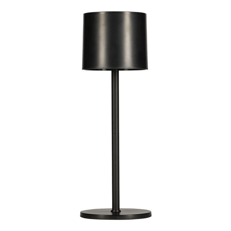 LED Akku Tischleuchte dimmbar Outdoor 3 Lichtfarben USB schwarz - LED's Light