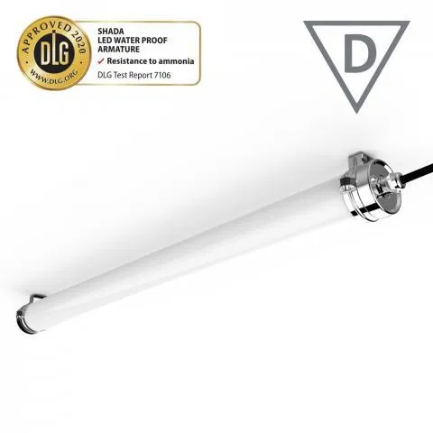 FarmPro LED TL-Leuchte 150 cm - Landwirtschaftliche LED-TL-Beleuchtung - Ammoniak- und wasserbeständig - IP69K