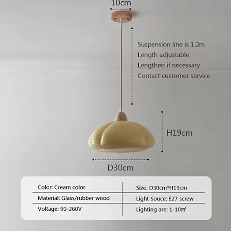 Moderne Hängelampe Kleine Fläche mit schickem Design – Séréno