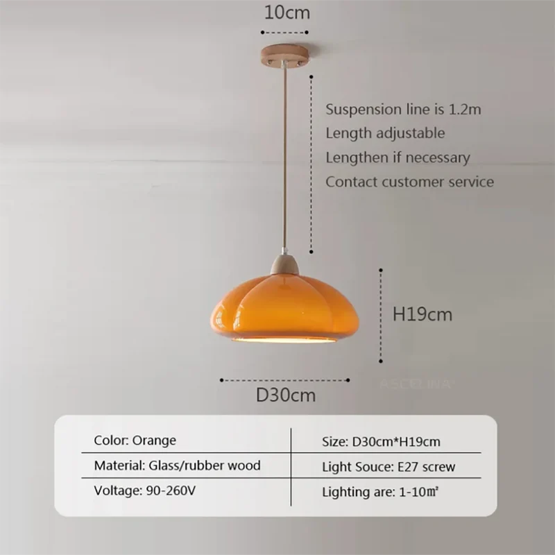 Moderne Hängelampe Kleine Fläche mit schickem Design – Séréno