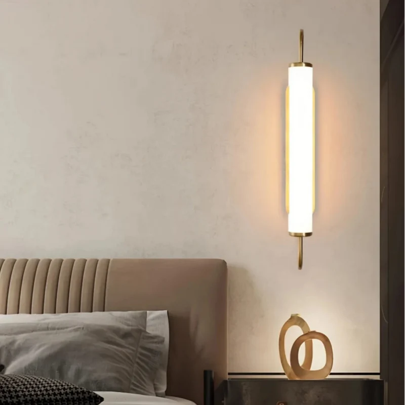 Moderne Gold Wandleuchte für Schlafzimmer