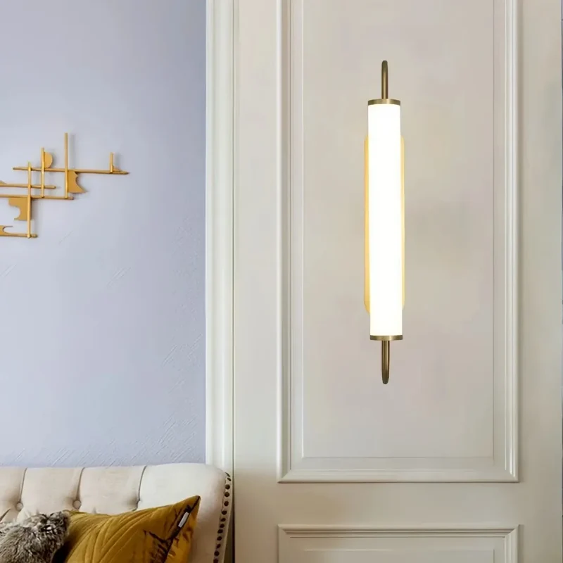 Moderne Gold Wandleuchte für Schlafzimmer