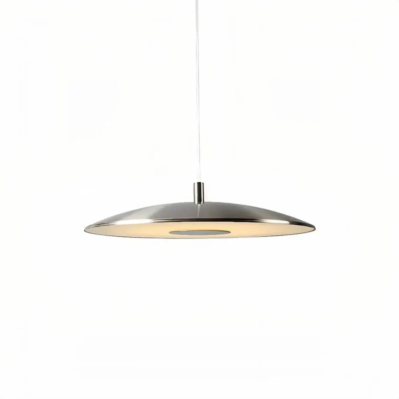 Moderne LED-Pendelleuchte im UFO-Design für das Esszimmer
