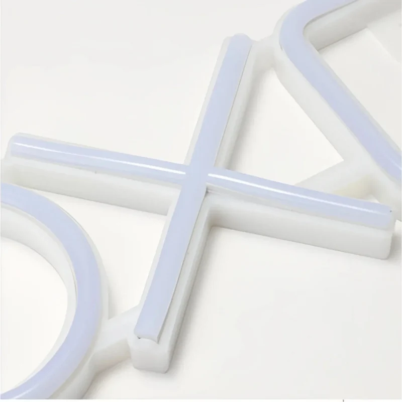 LED Neon-Wandleuchte für Gamerzimmer, USB-Aufladung