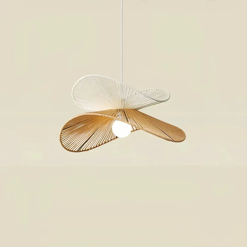 Boho Pendelleuchte aus handgeflochtenem Seil für Esszimmer