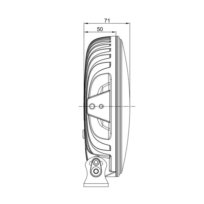 Boreman 1001-1620 LED-Punktleuchte mit bernsteinfarbenem und klarem Positionslicht