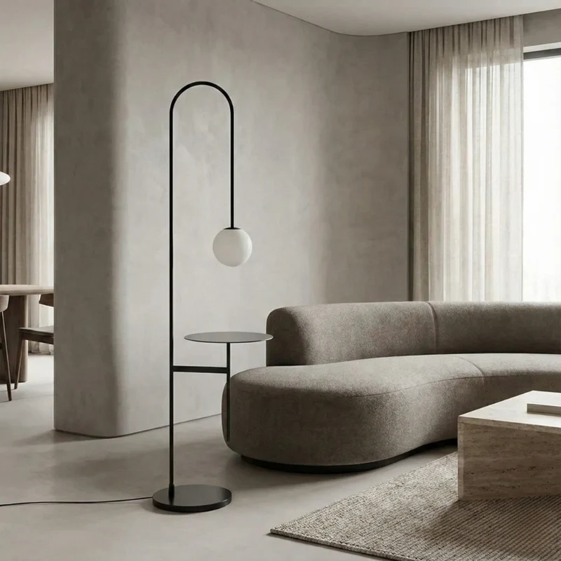 Schlanke Stehlampe im Nordic Chic Stil – Monara