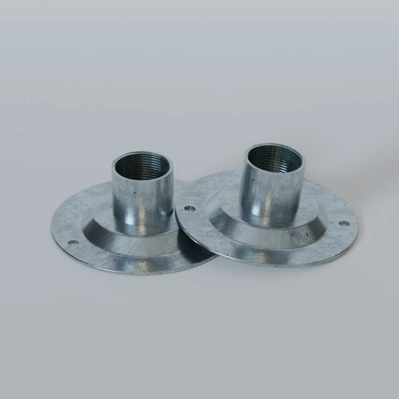Rohrkuppel-Abdeckverschraubung 20 mm aus verzinktem Stahl ~3219