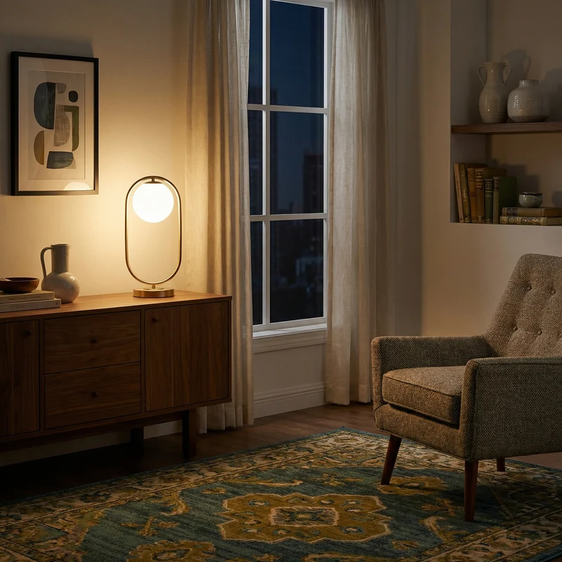 Elegante LED-Leuchte für schlichte und funktionale Innenräume – Rayelle