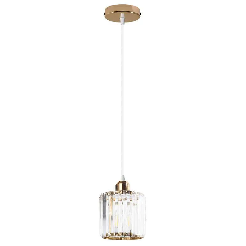 LEDSONE Moderne Kristall-Pendelleuchte E27 | K9 Glas ~3217