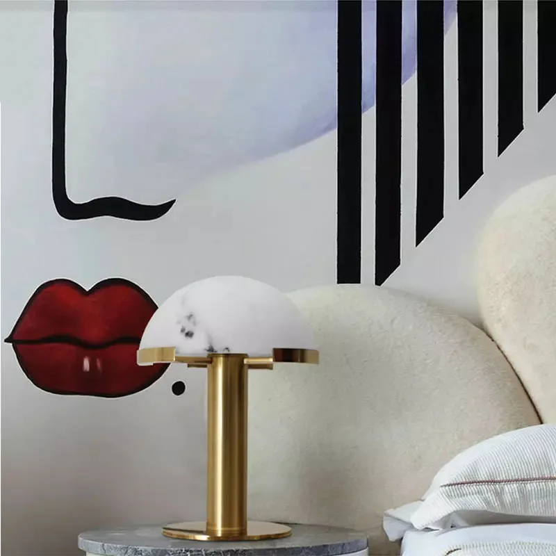 Luxus-Nachttischlampe mit Design und visuellem Komfort – Aura Lounge