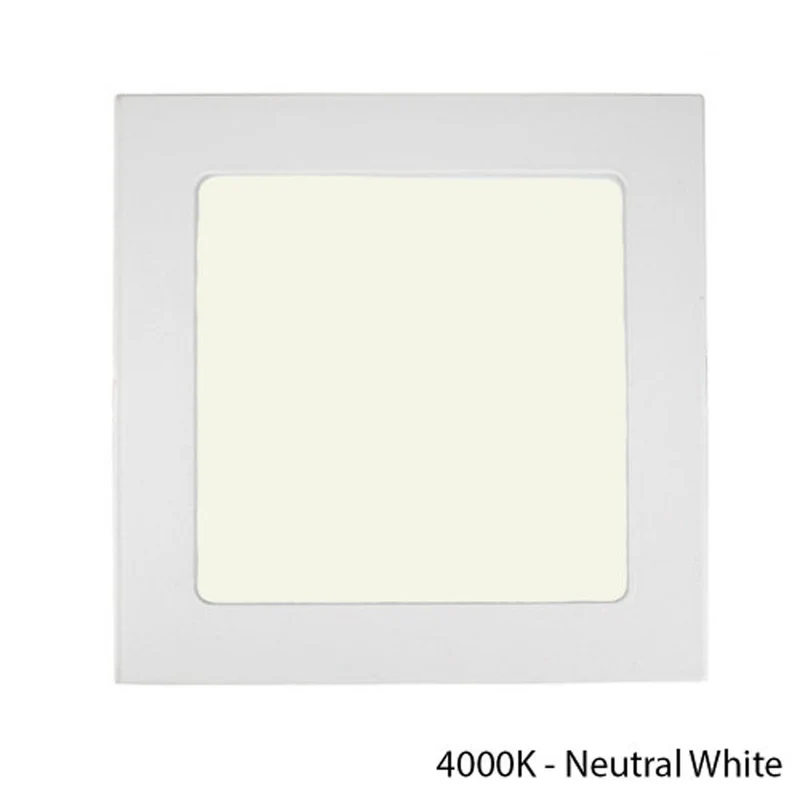 LED Aufbau-Downlight quadratisch | 18W | 227x227mm | CCT – 3 Lichtfarben
