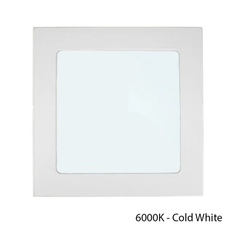 LED Aufbau-Downlight quadratisch | 6W | 122x122mm | CCT – 3 Lichtfarben