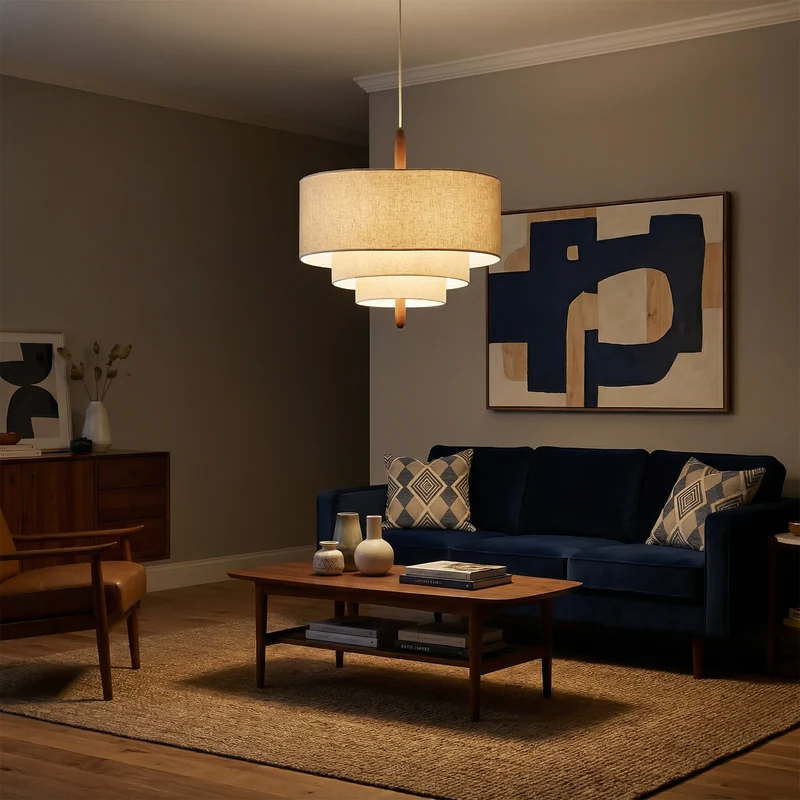 Skandinavisch inspirierte Chic-Hängeleuchte – Aurova