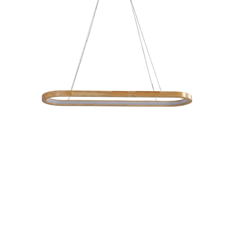 LED-Hängelampe aus Naturholz, warme Atmosphäre – Obscalis