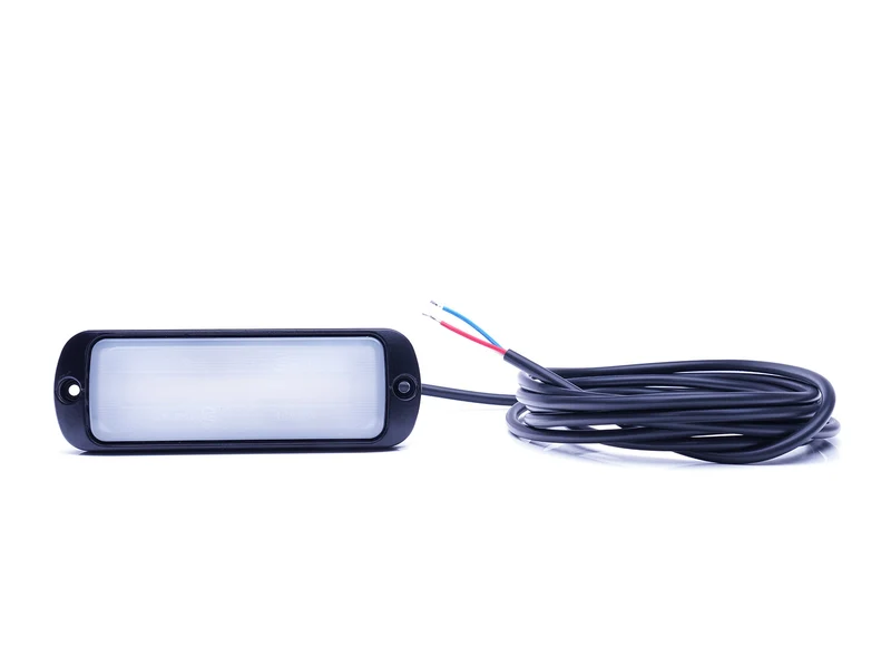 WAS W229 LED-Arbeitsleuchte/Szenenleuchte mit zwei Montagehalterungen/undurchsichtige Linse