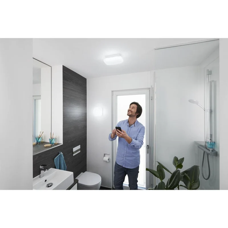 OSRAM Matter SMART+ ORBIS AQUA Bad LED Deckenleuchte 28x16cm Tunable Weiß 12W / 3000-6500K