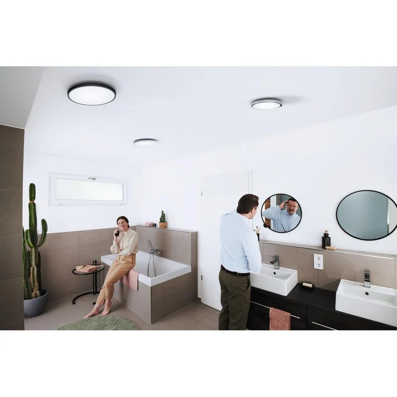 OSRAM Matter SMART+ ORBIS DISC LED Bad Deckenleuchte 30cm Tunable Weiß 18W / 3000-6500K